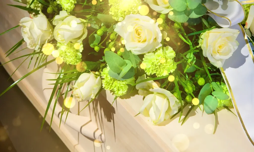 町田市の葬儀社 ライフセレモニーの火葬式プラン 供花・イメージ画像